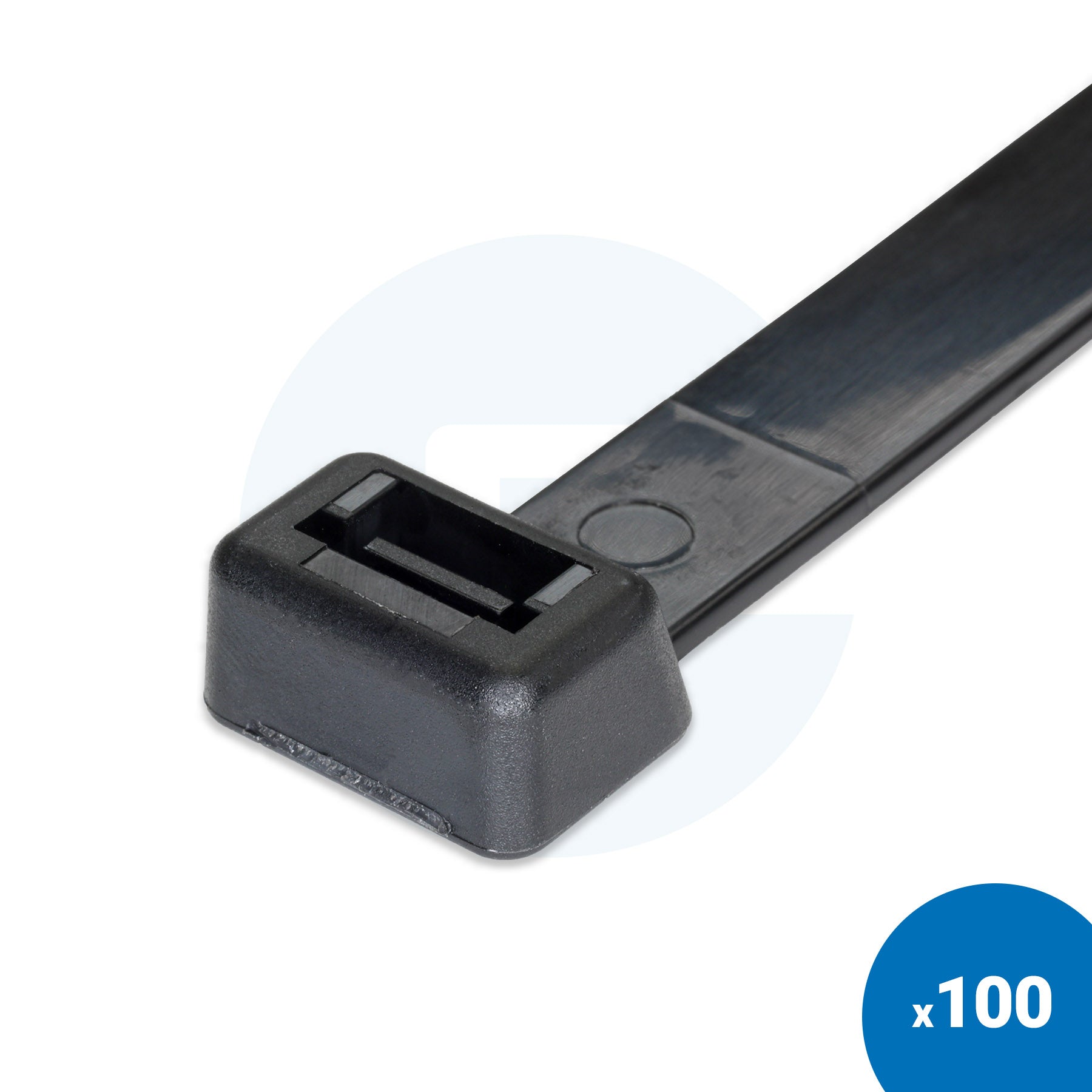 Black Cable Ties - Pack of 100