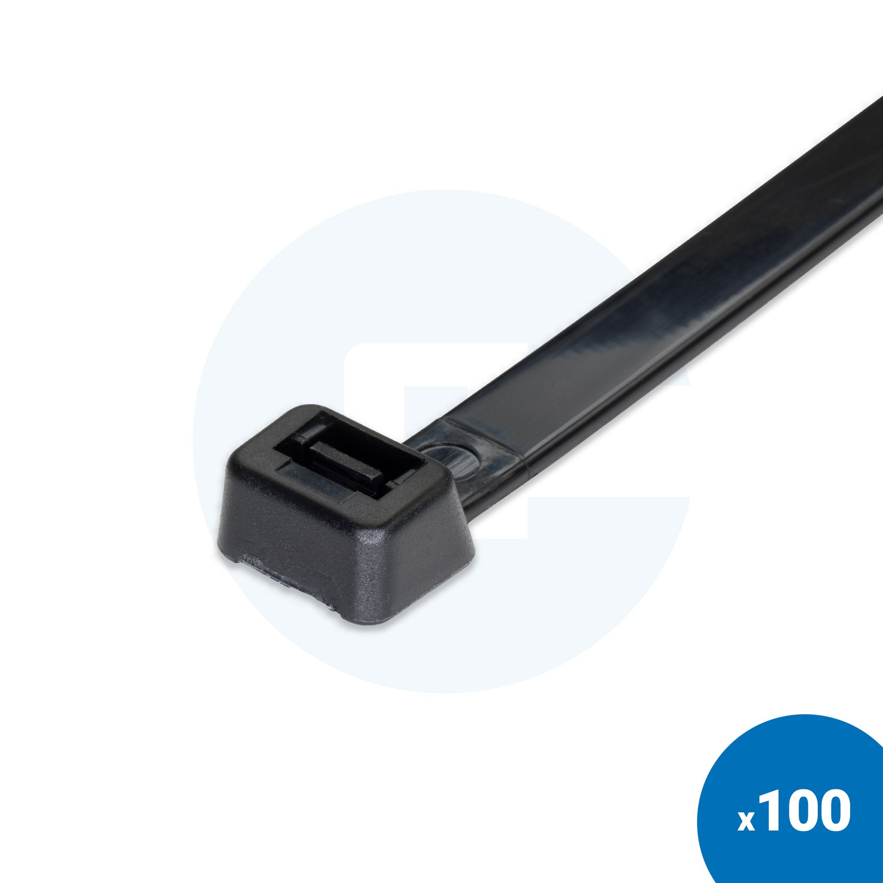 Black Cable Ties - Pack of 100