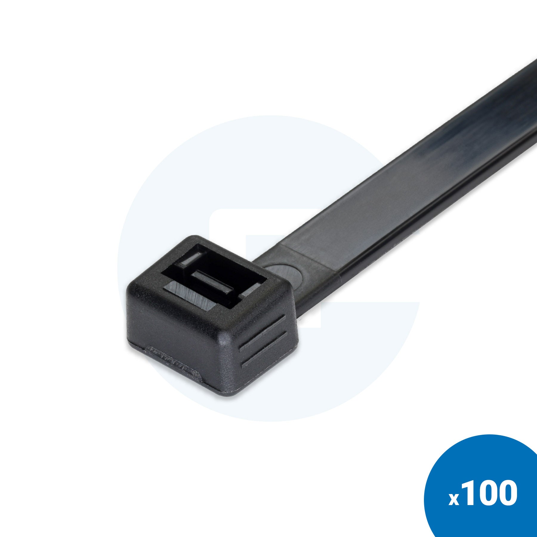 Black Cable Ties - Pack of 100