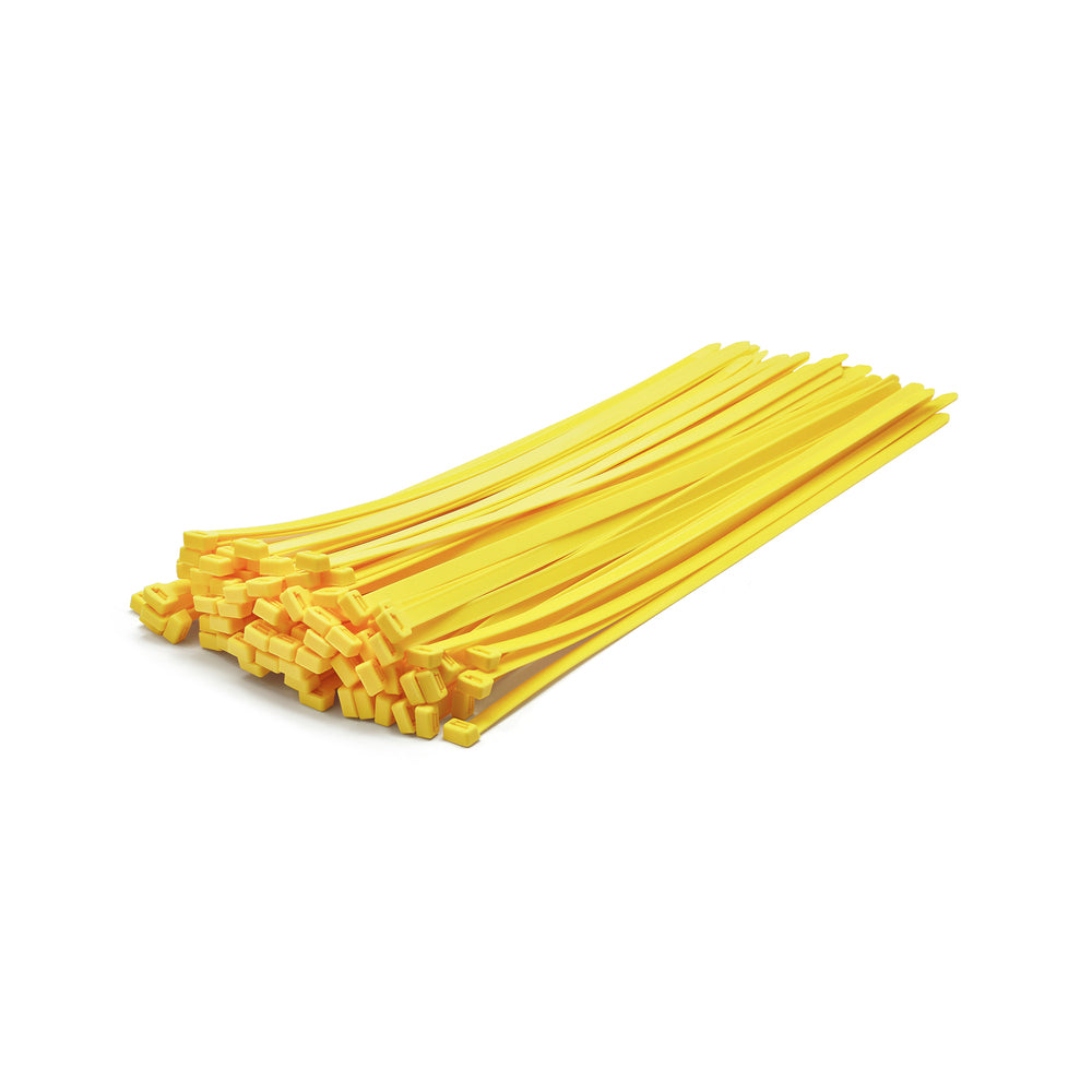 Yellow Cable Ties - Pack of 100
