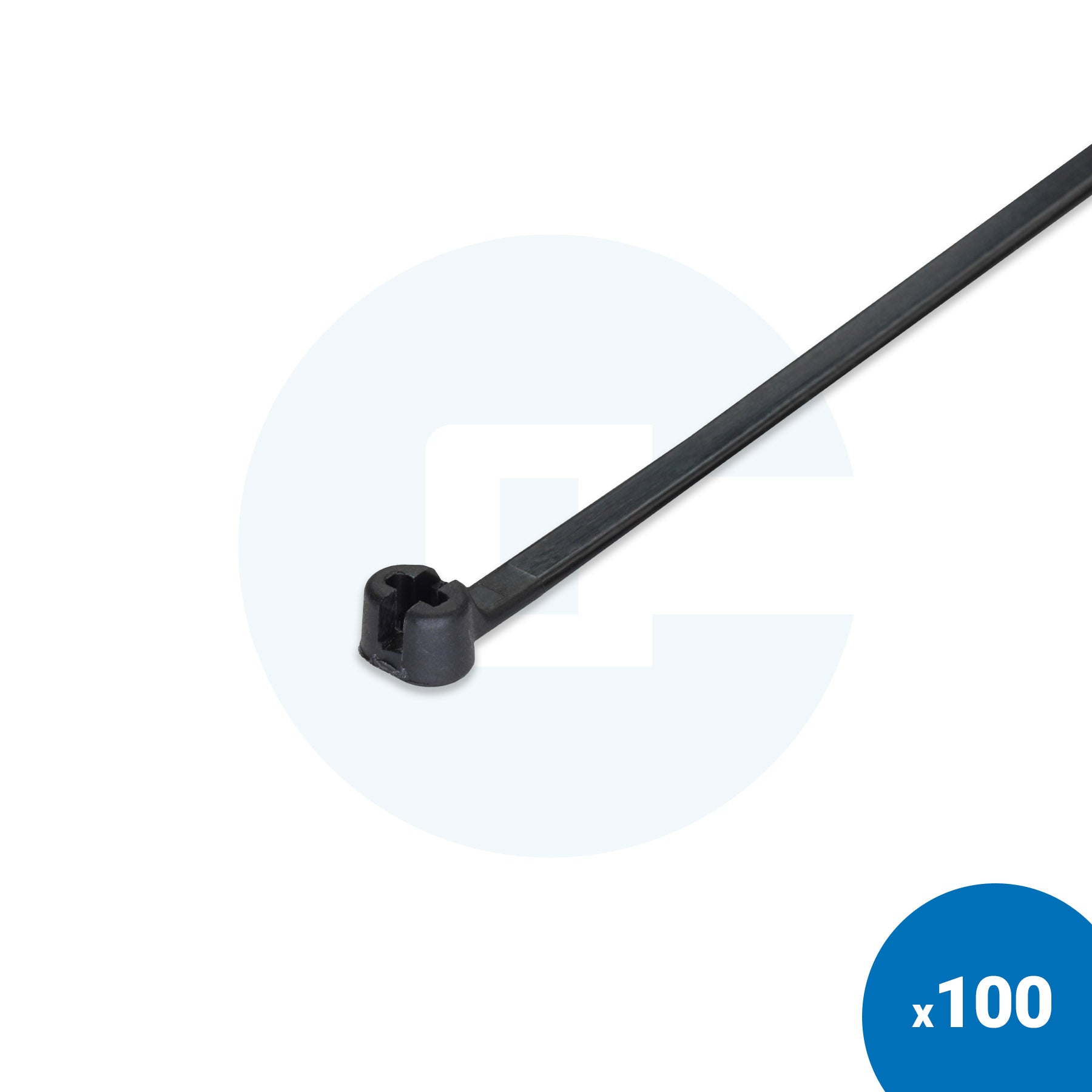 Metal Tooth Cable Ties - Pack of 100/50