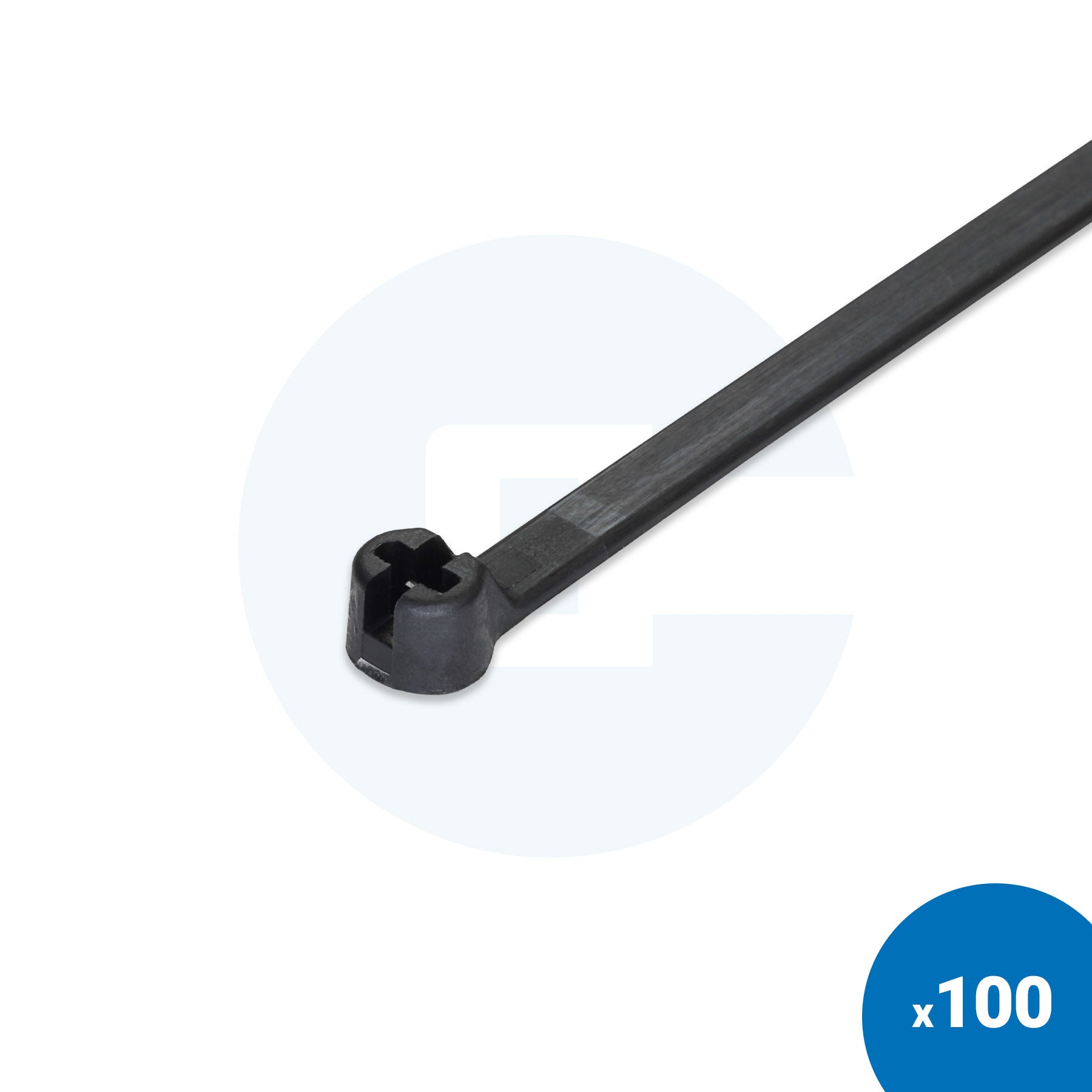 Metal Tooth Cable Ties - Pack of 100/50