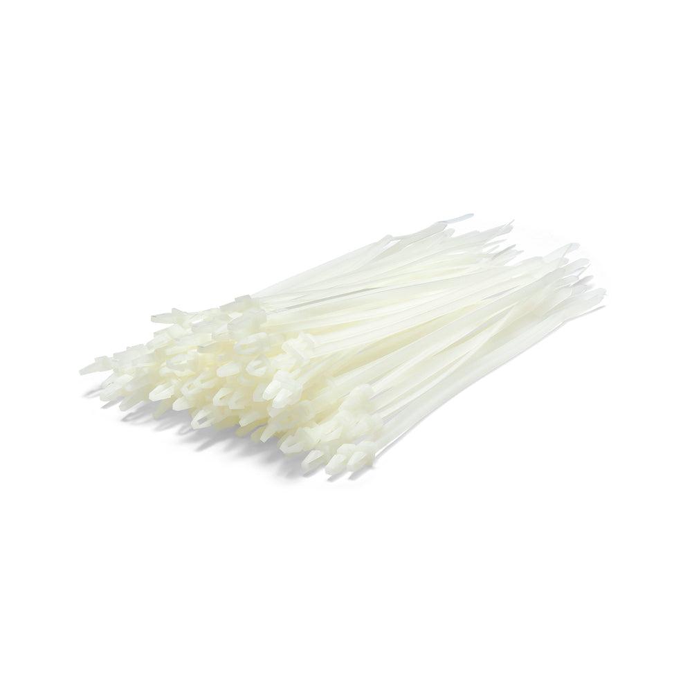 Push Mount Cable Ties - Pack of 100