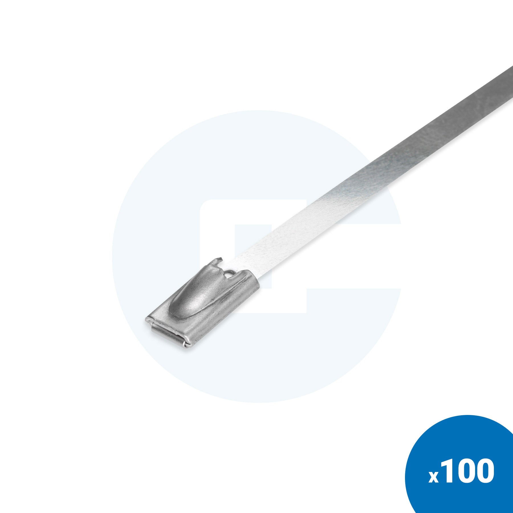 Stainless Steel Cable Ties - Pack of 100
