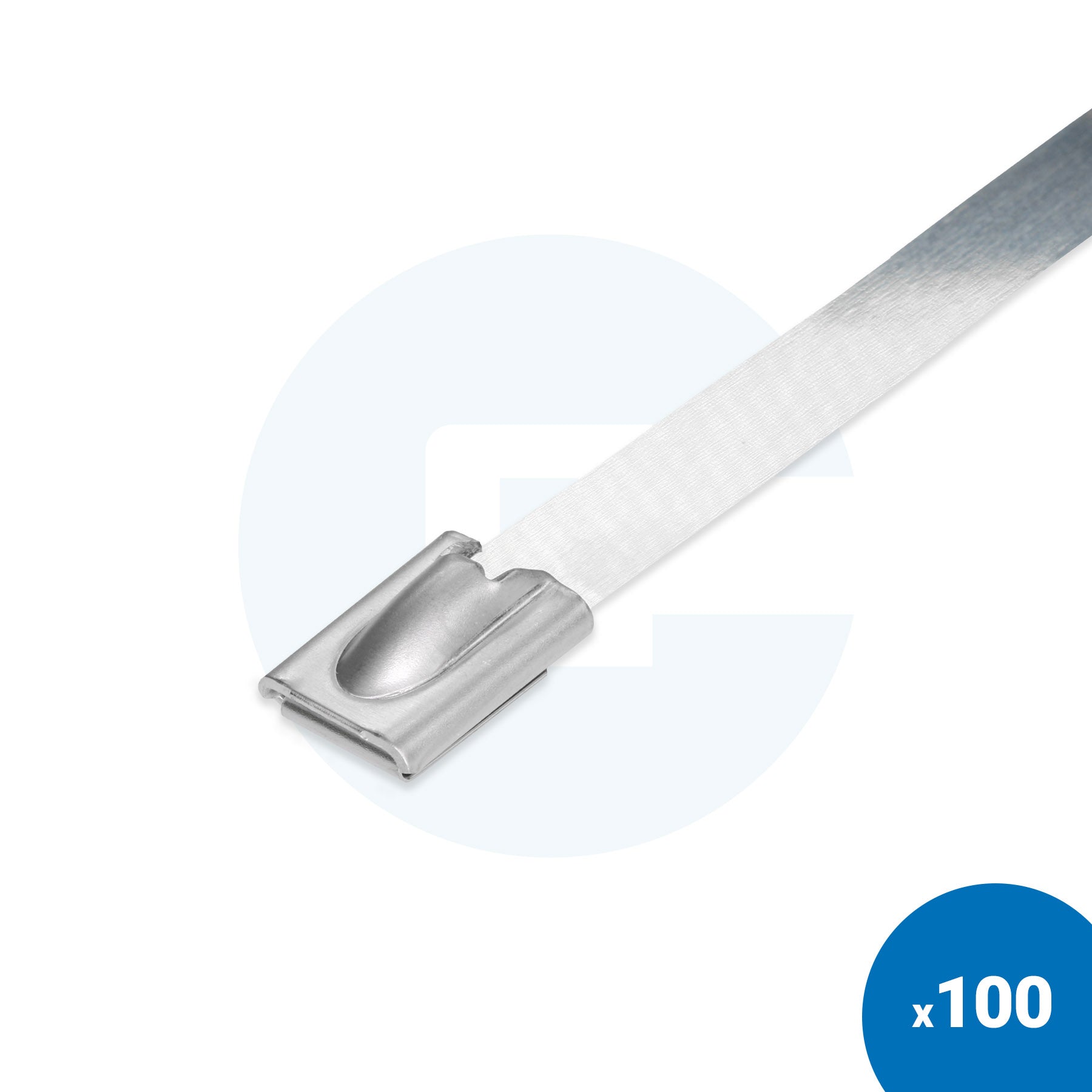 Stainless Steel Cable Ties - Pack of 100