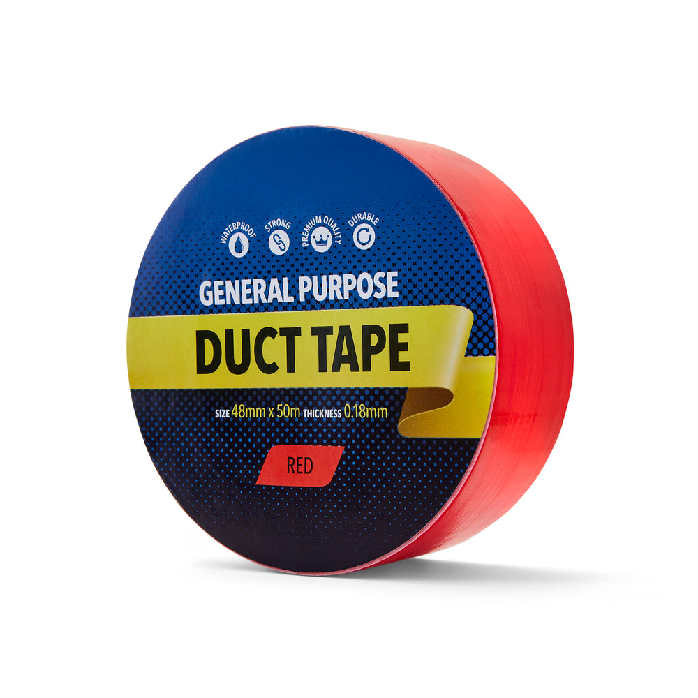Red Duct Tape - 48mm x 50m Roll