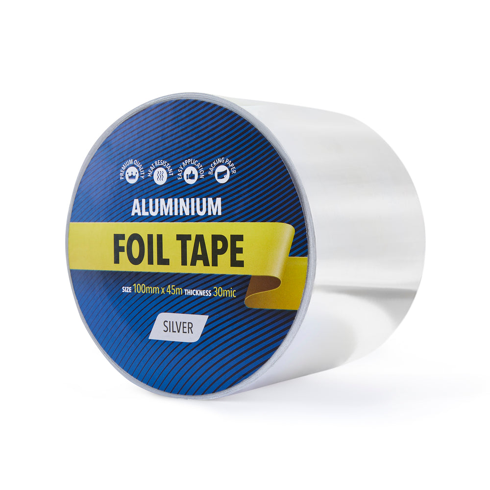 Aluminium Foil Tape - 100mm x 45m Roll
