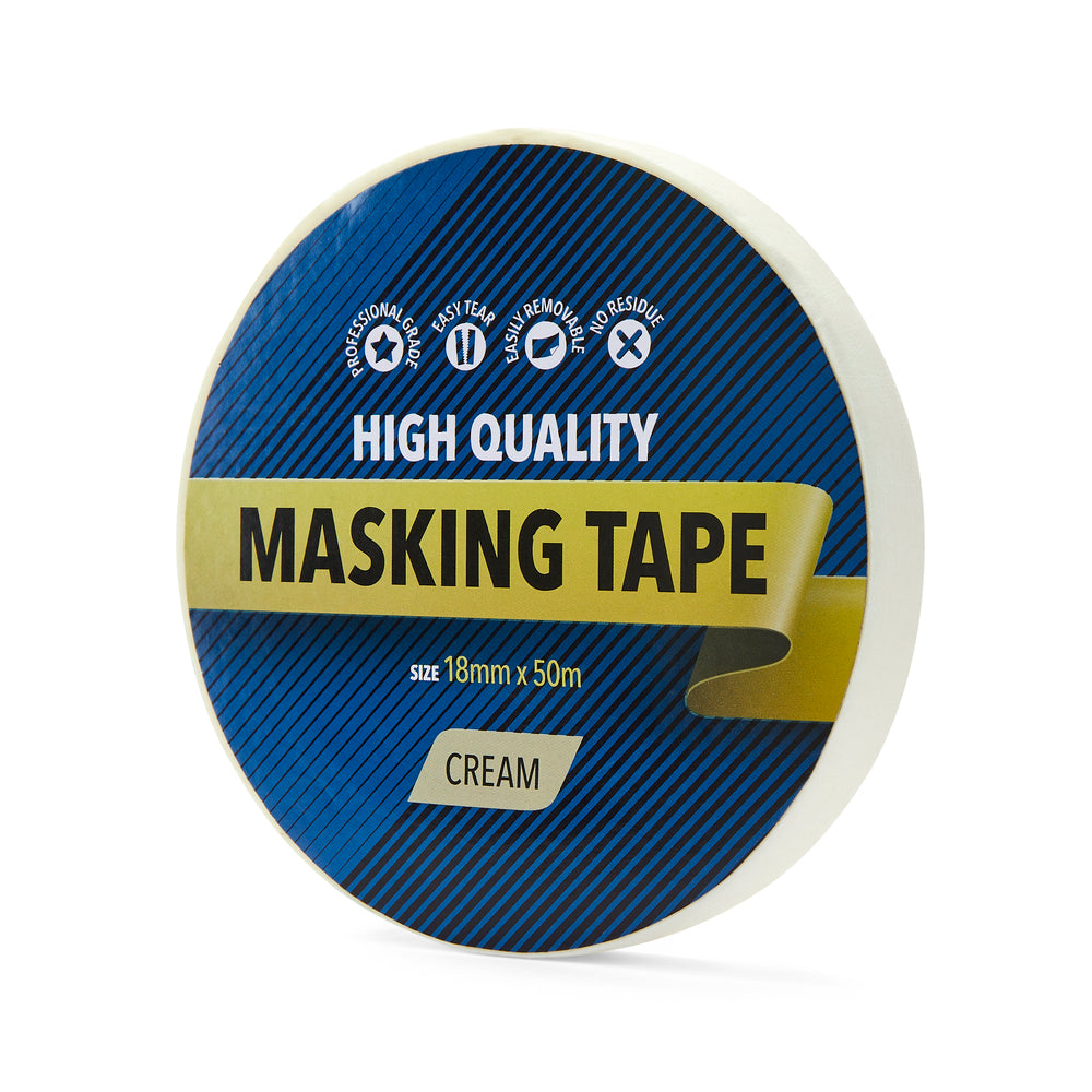 Masking Tape - 18mm x 50m Roll