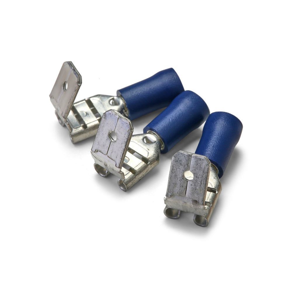 6.3 x 0.8mm Blue Piggyback Terminal - Pack of 100