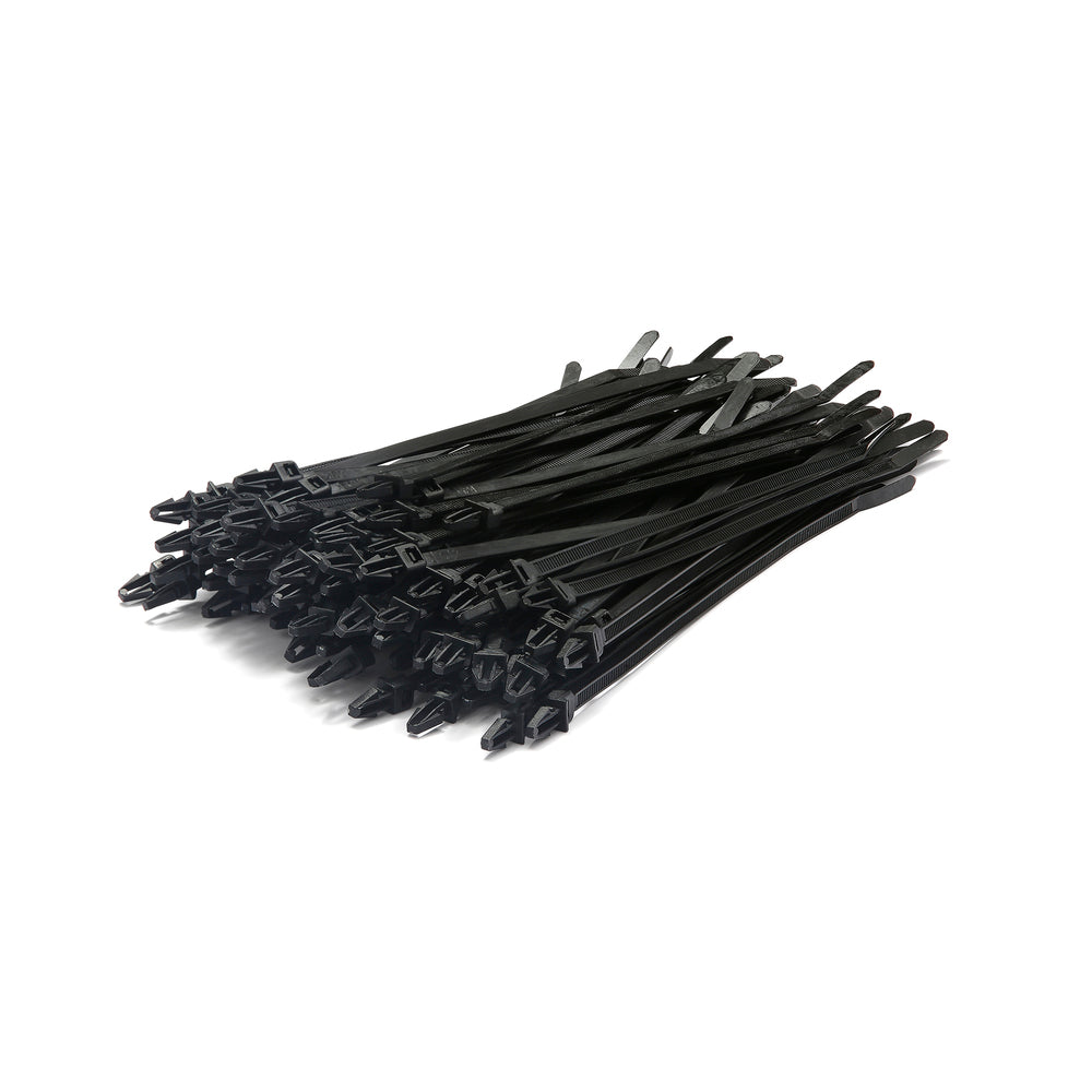 Push Mount Cable Ties - Pack of 100