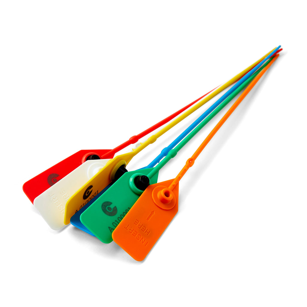 Secure Seal Heavy Duty Variable Length Plastic Security Seals - Pack of 1000
