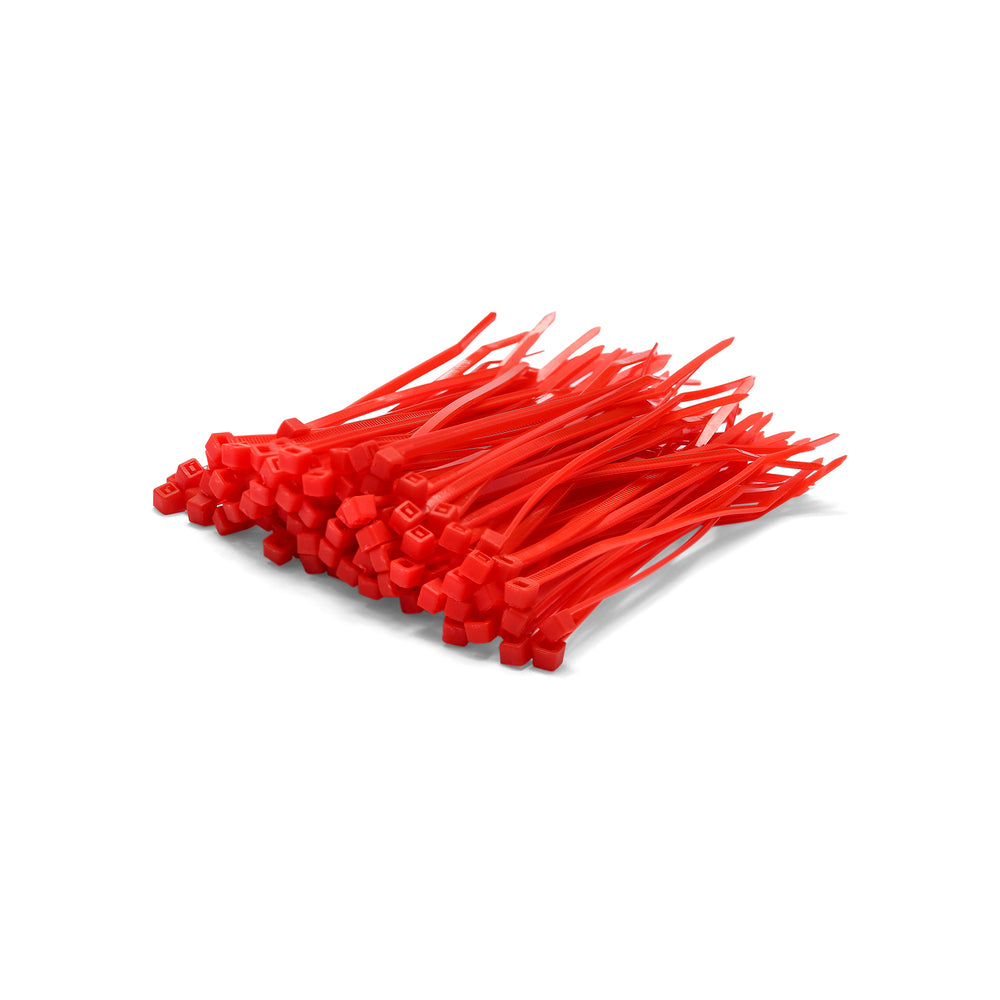 Red Cable Ties - Pack of 100