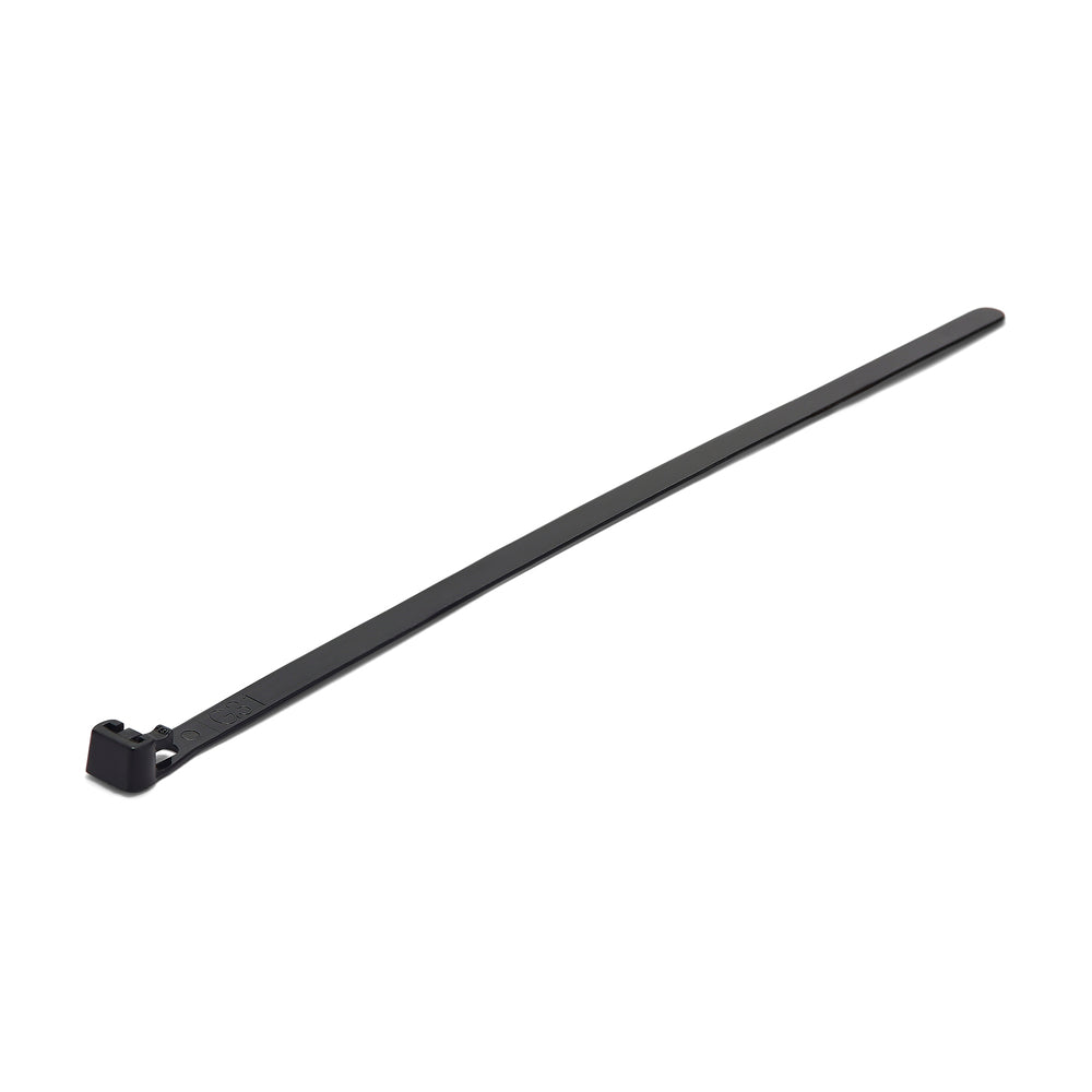 Black Reusable Cable Ties - Pack of 100