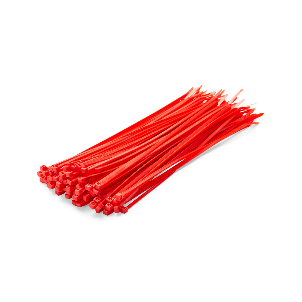Red Cable Ties - Pack of 100