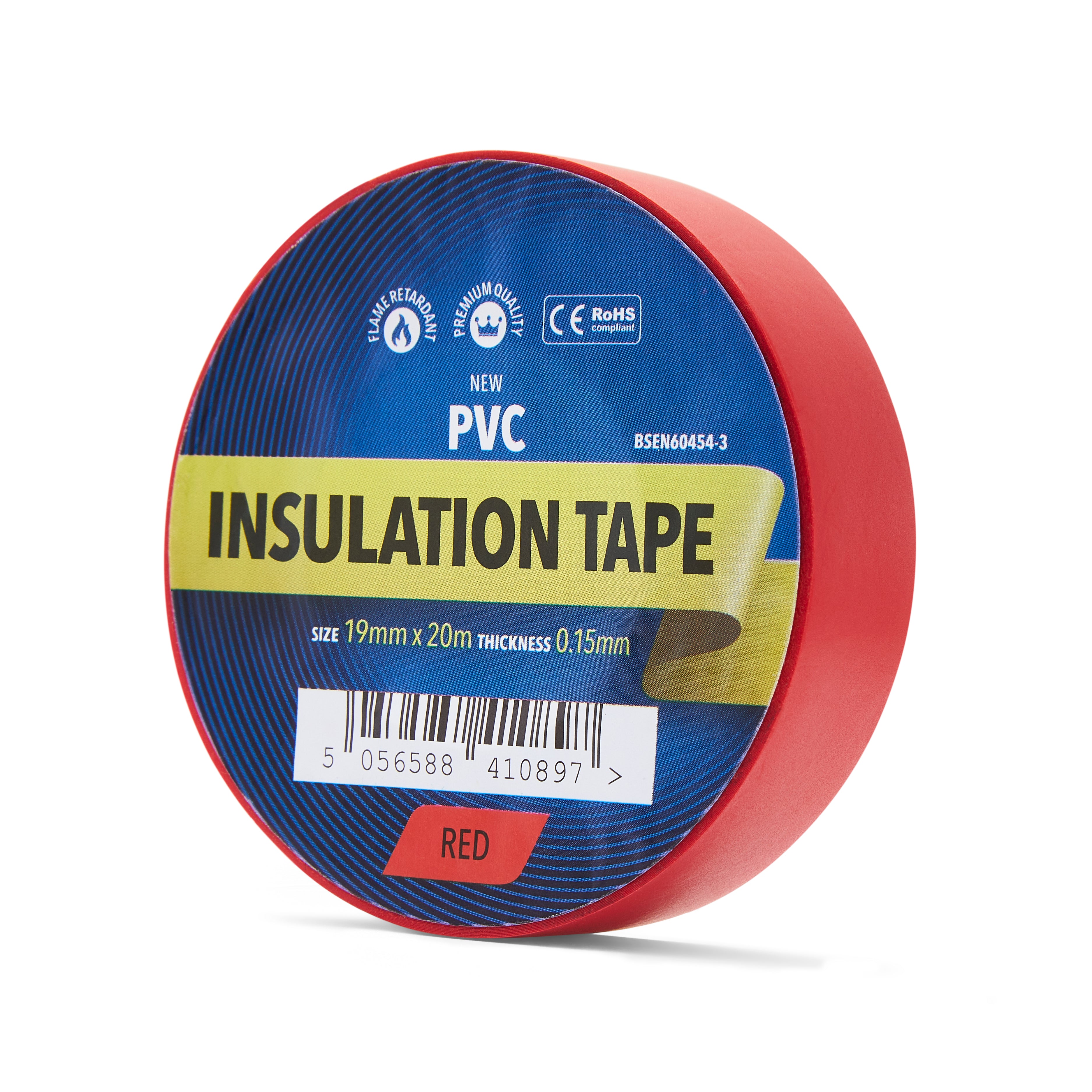 Red Electrical Tape 19mm - PVC Insulation Tape