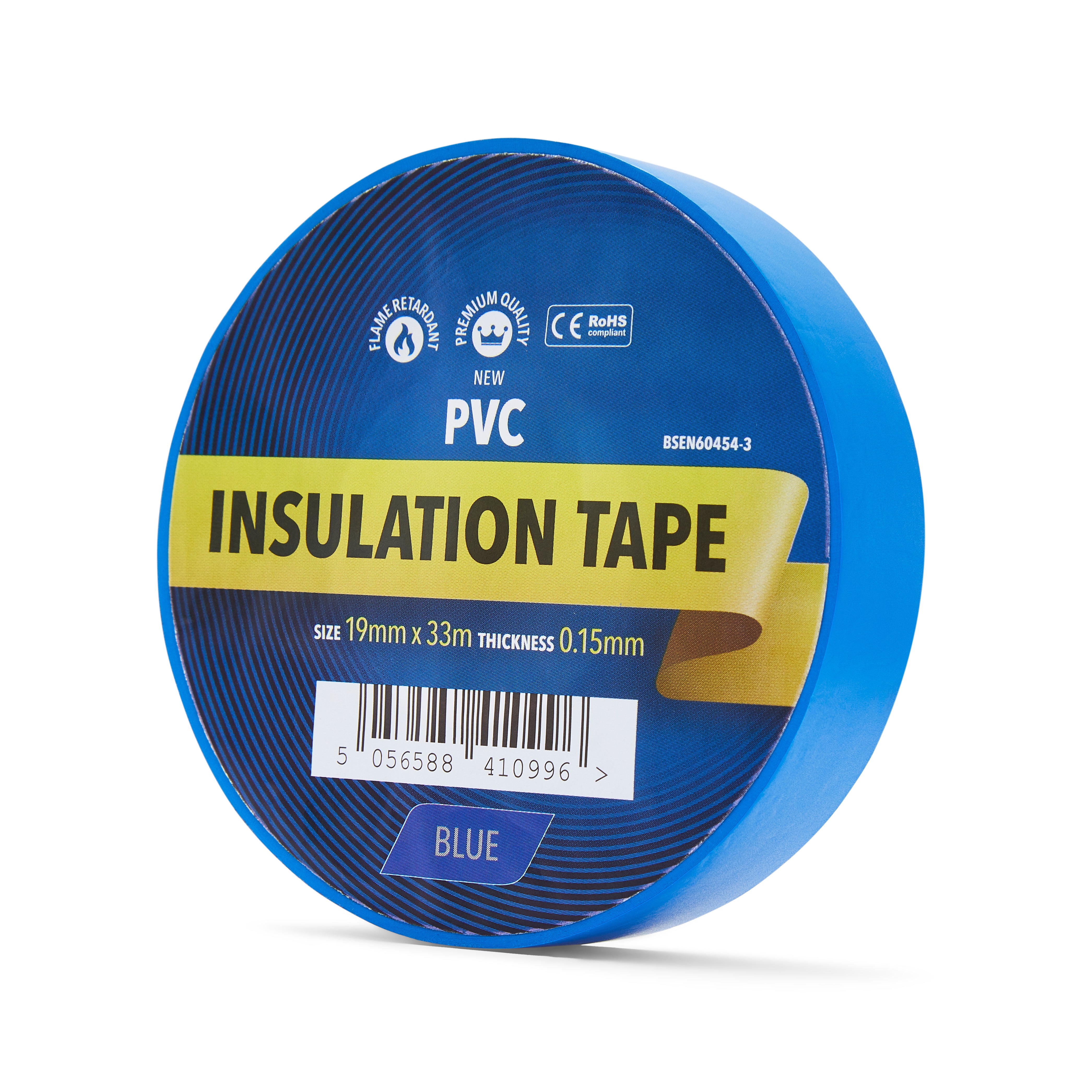 Blue Electrical Tape 19mm - PVC Insulation Tape