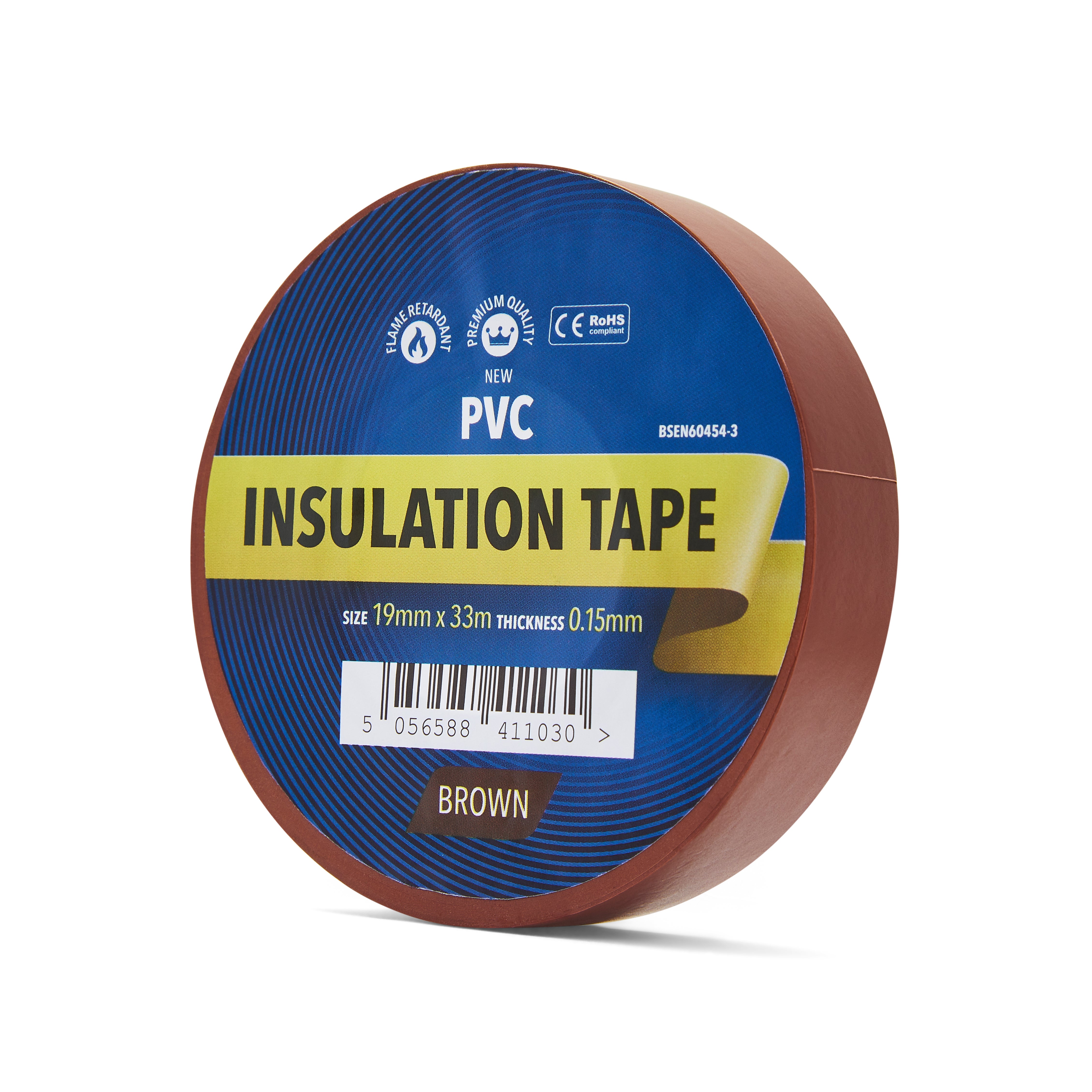 Brown Electrical Tape 19mm