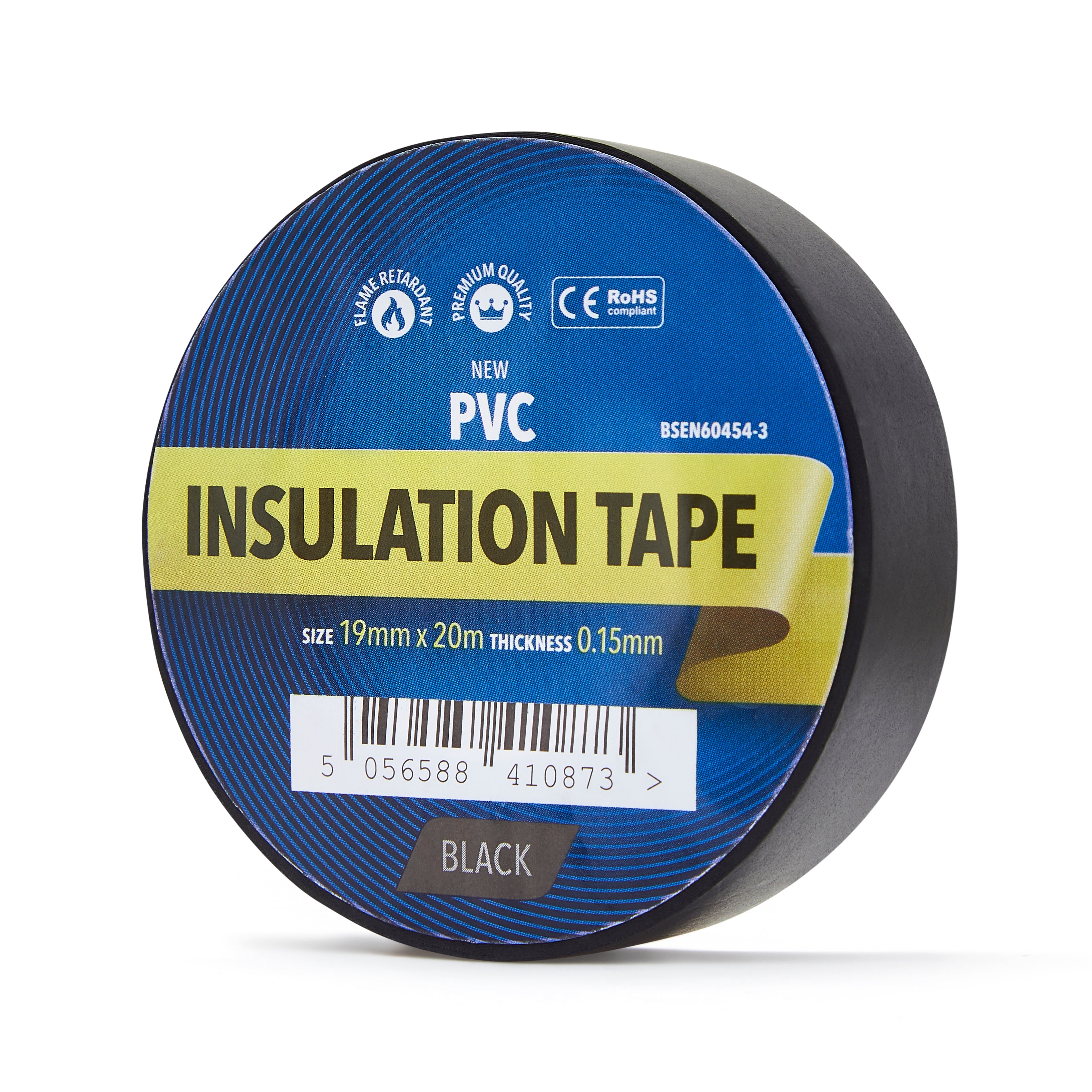 Black Electrical Tape 19mm - PVC Insulation Tape