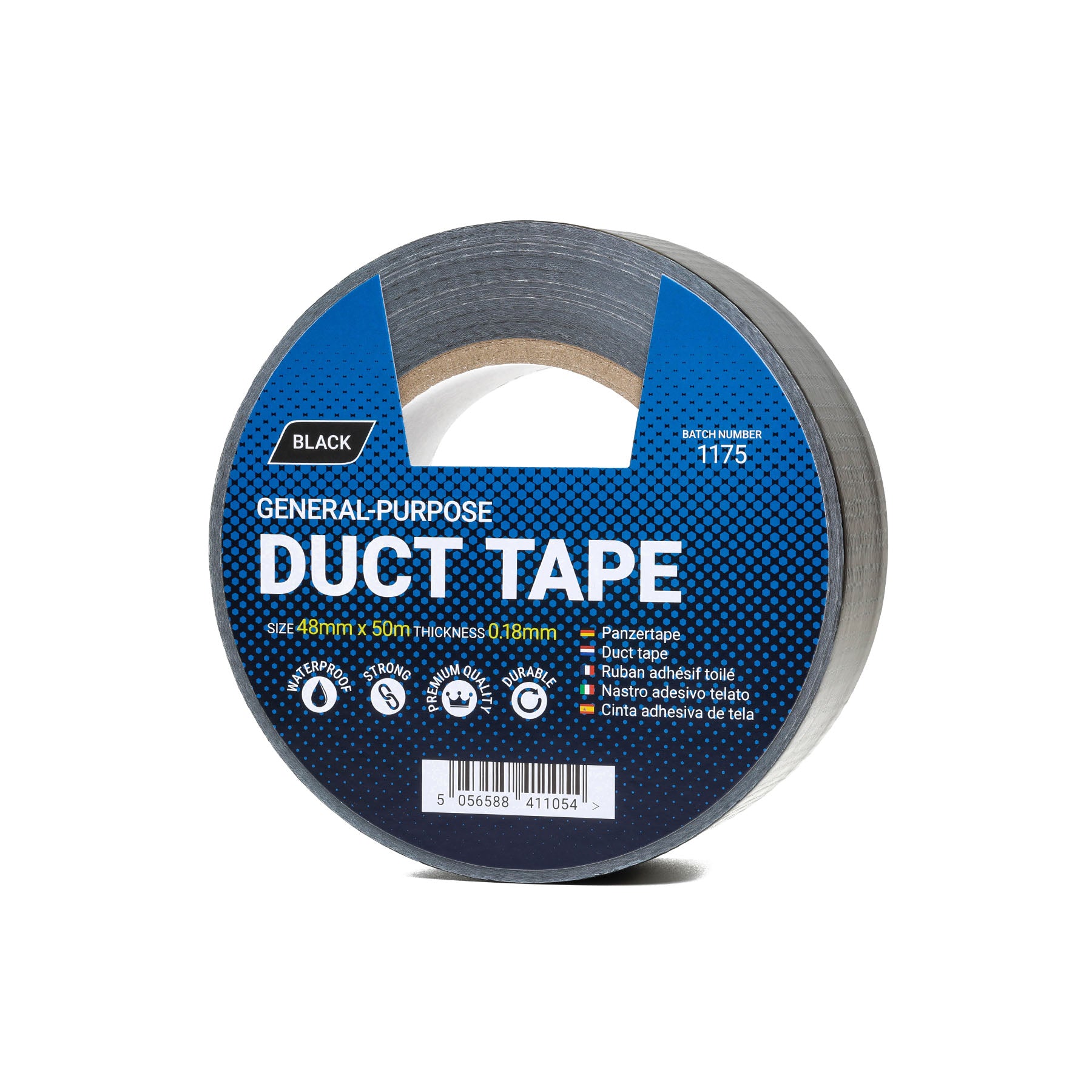 Black Duct Tape - 48 mm x 50 m Roll