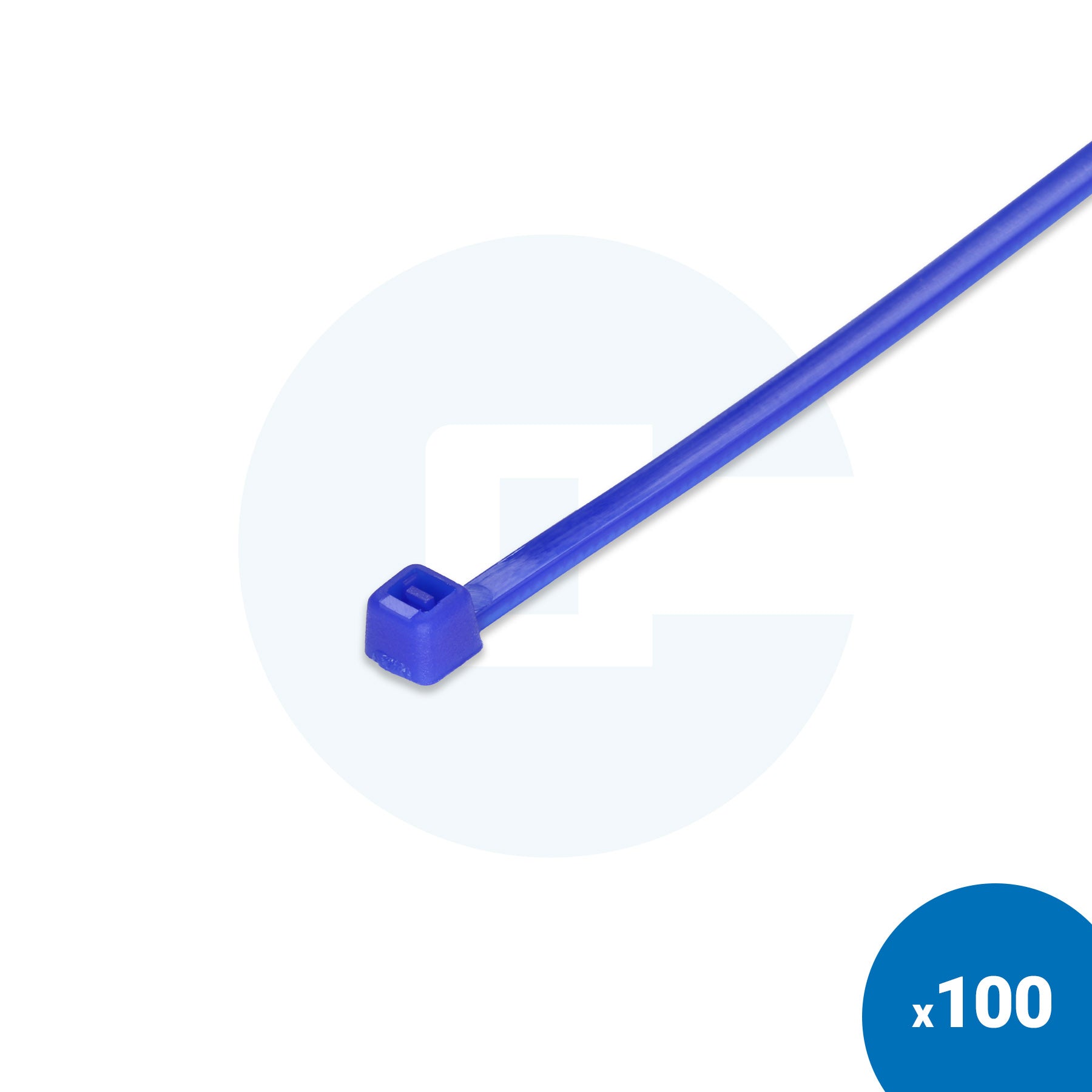 Blue Cable Ties - Pack of 100