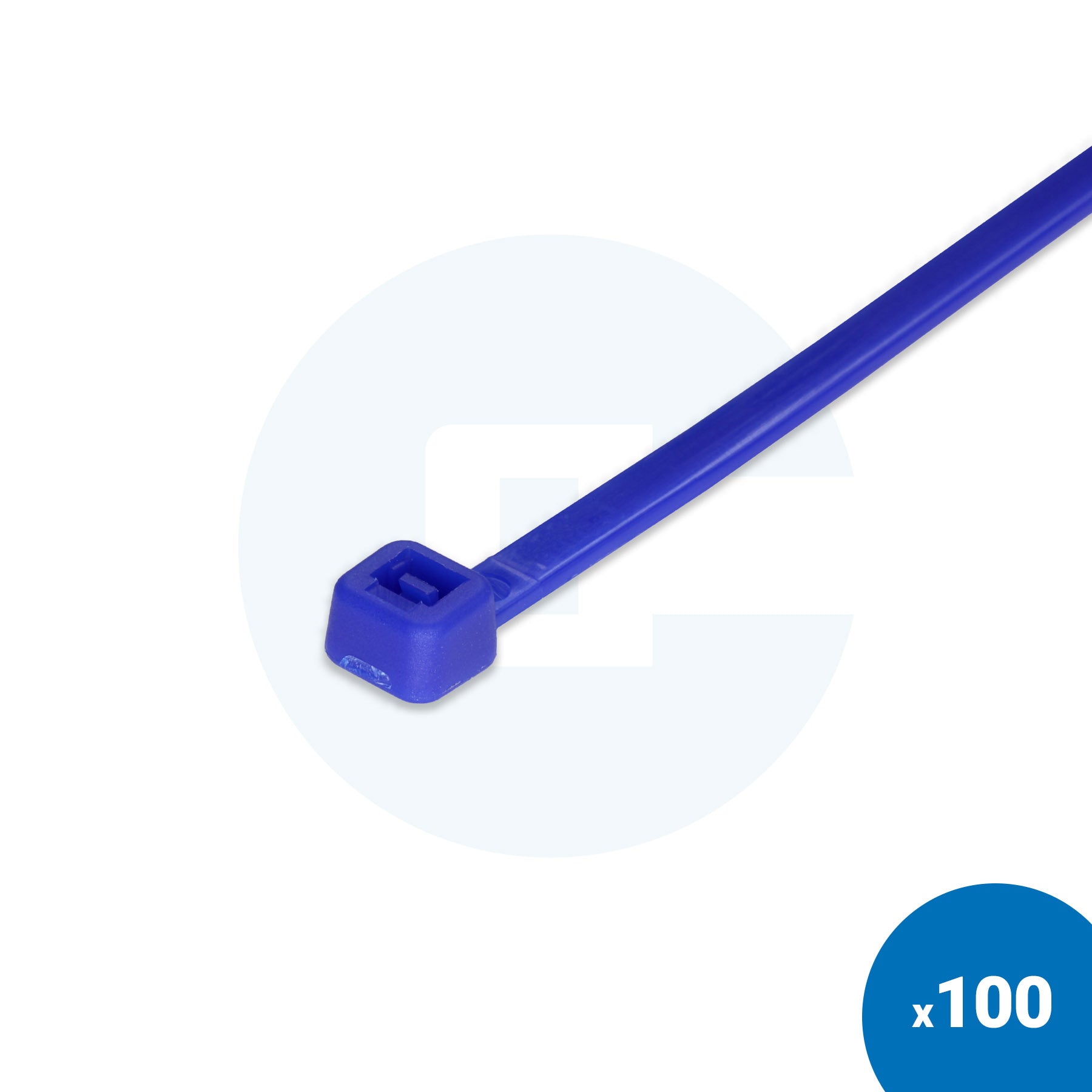 Blue Cable Ties - Pack of 100