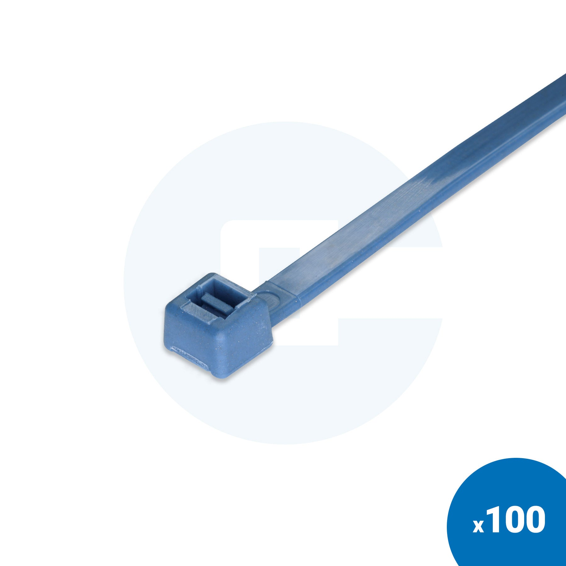 Metal Detectable Cable Ties - Pack of 100 - Cableties.co.uk