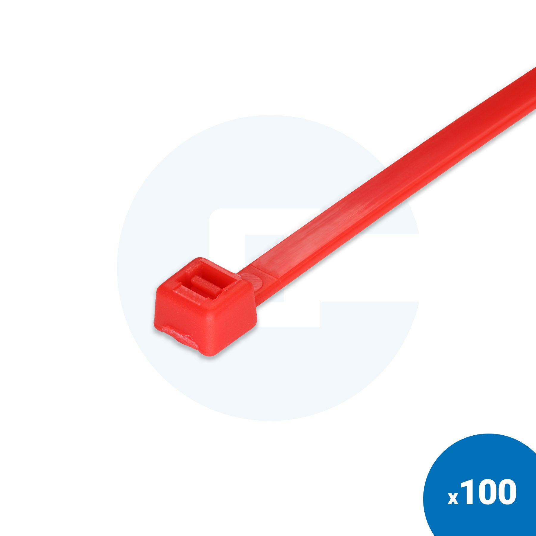 Red Cable Ties - Pack of 100