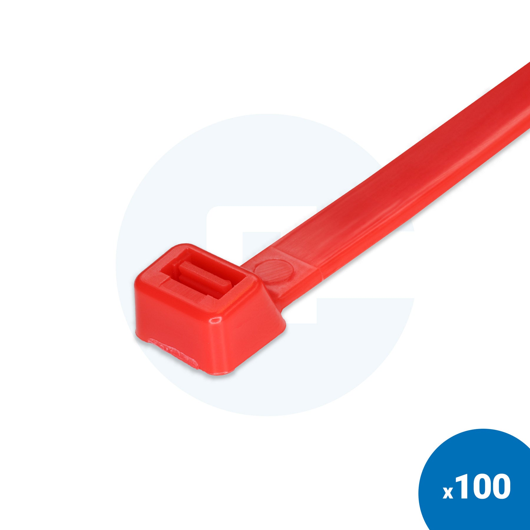 Red Cable Ties - Pack of 100