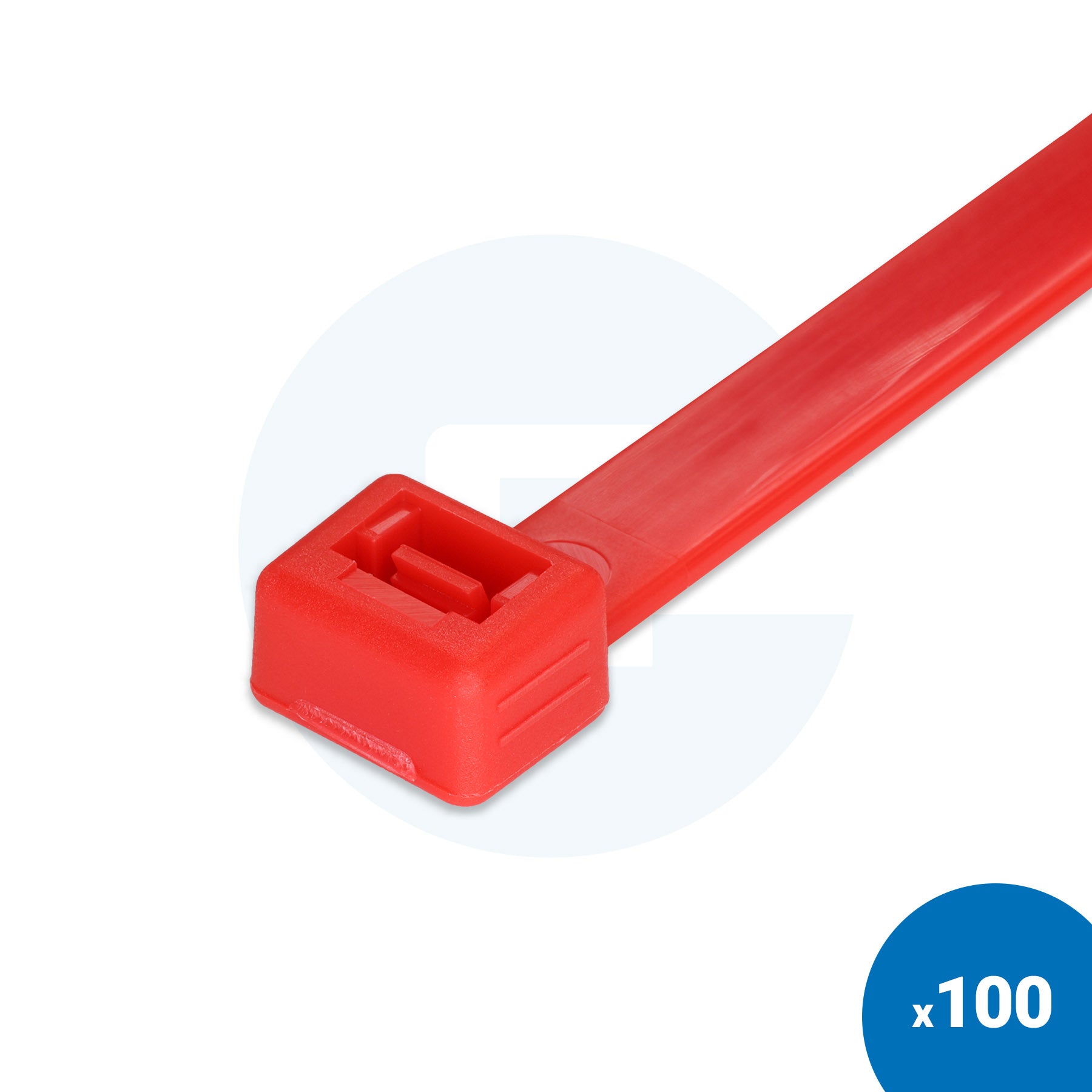 Red Cable Ties - Pack of 100