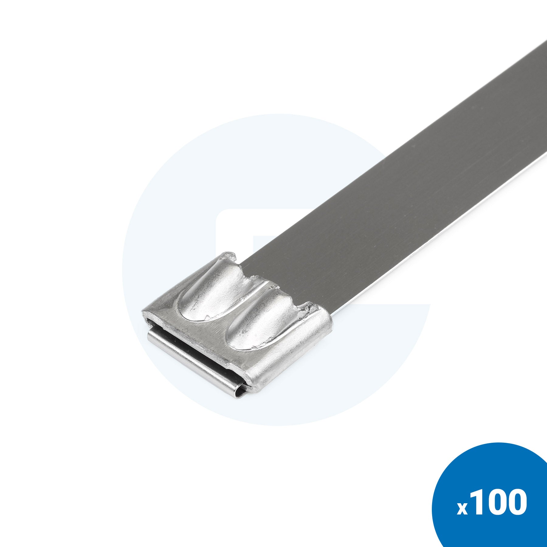 Stainless Steel Cable Ties - Pack of 100