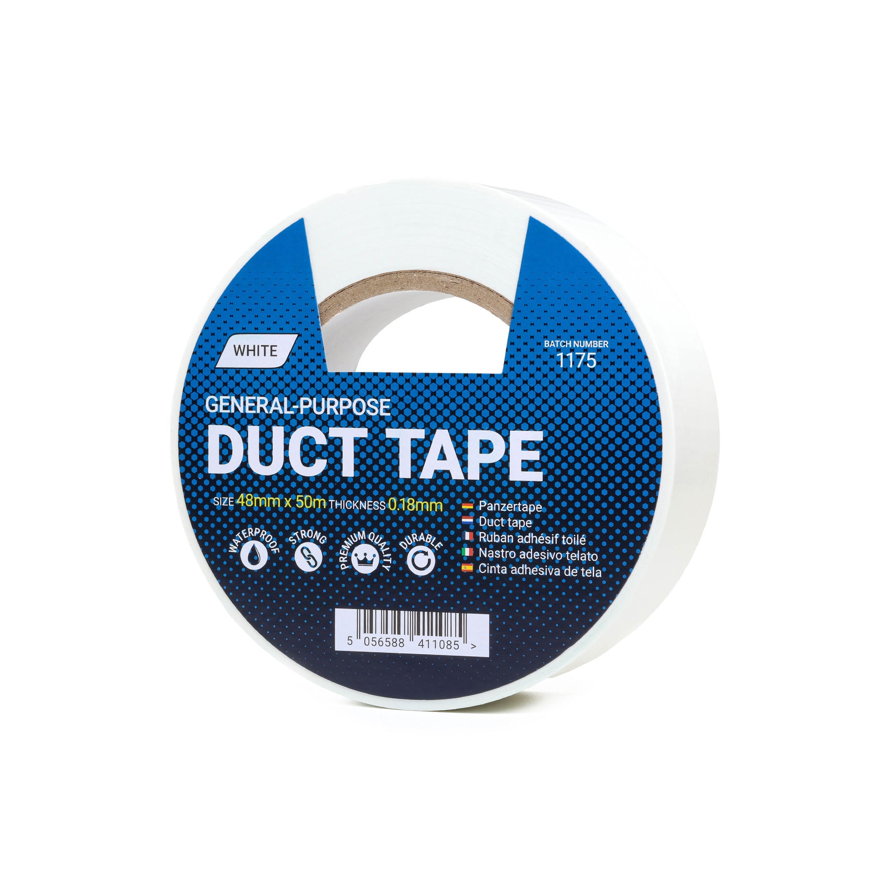 White Duct Tape - 48 mm x 50 m Roll