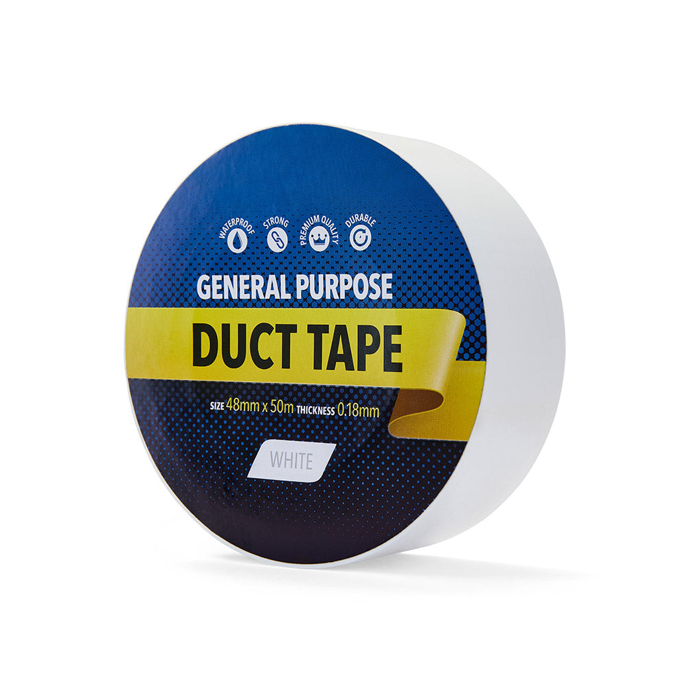 White Duct Tape - 48mm x 50m Roll