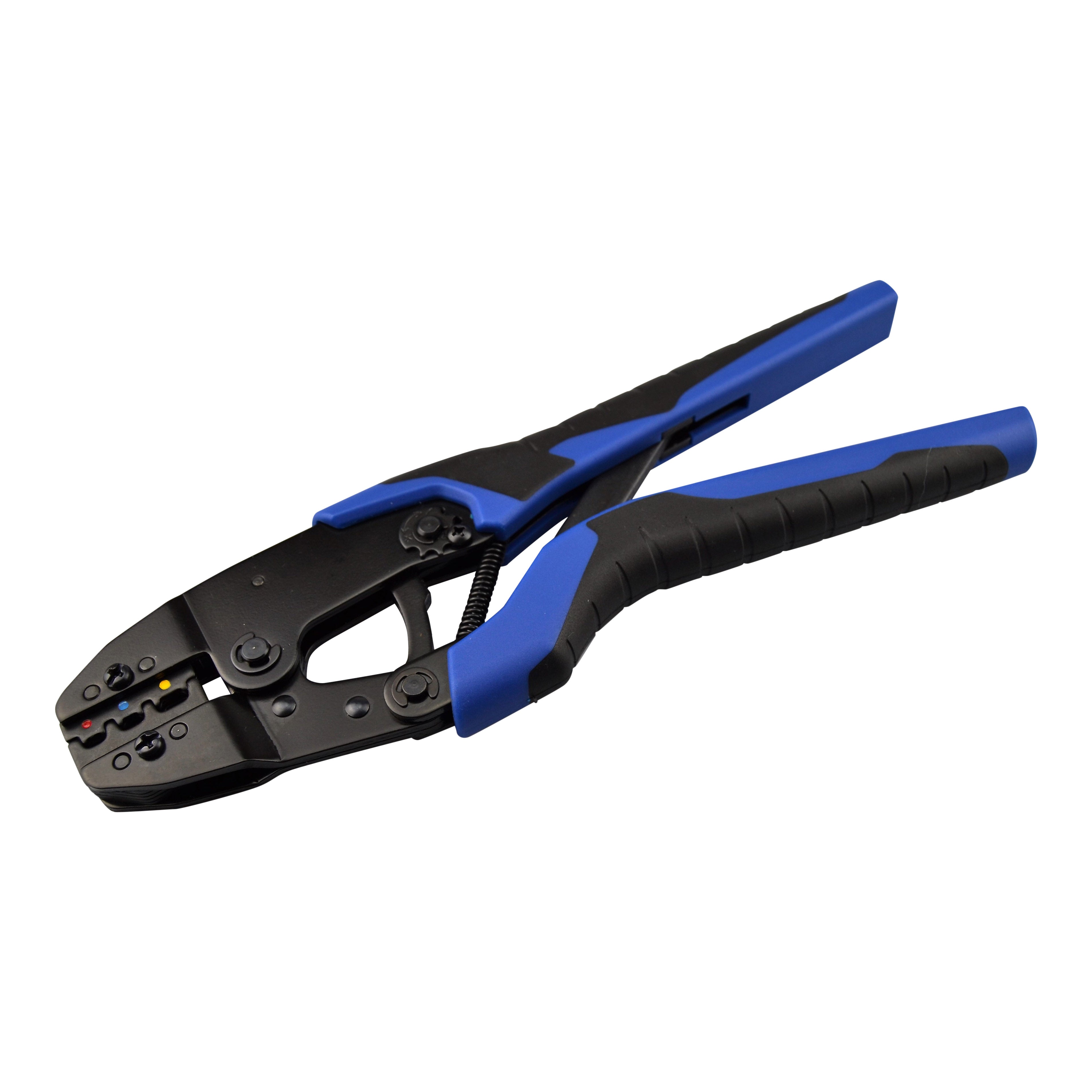 Ratchet Crimping Tool For Red Blue & Yellow Pre-Insulated Crimp Terminals
