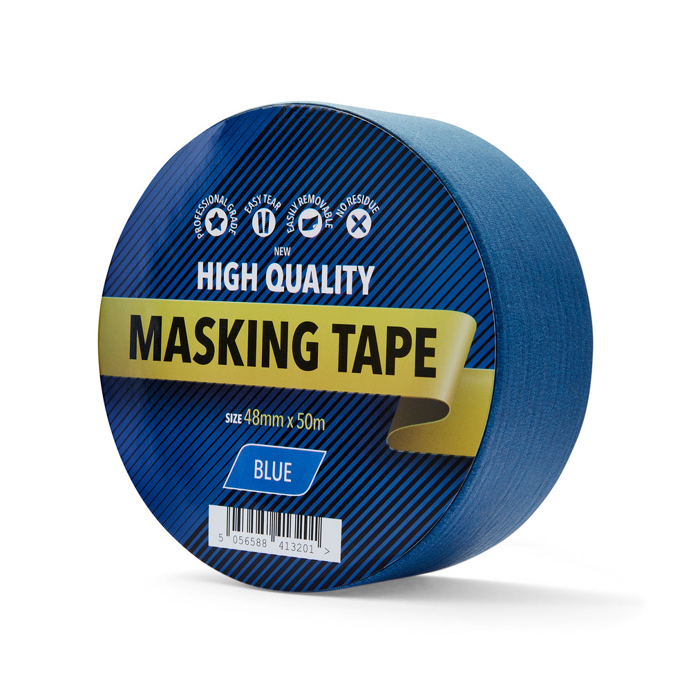 Blue Masking Tape - 48mm x 50m Roll