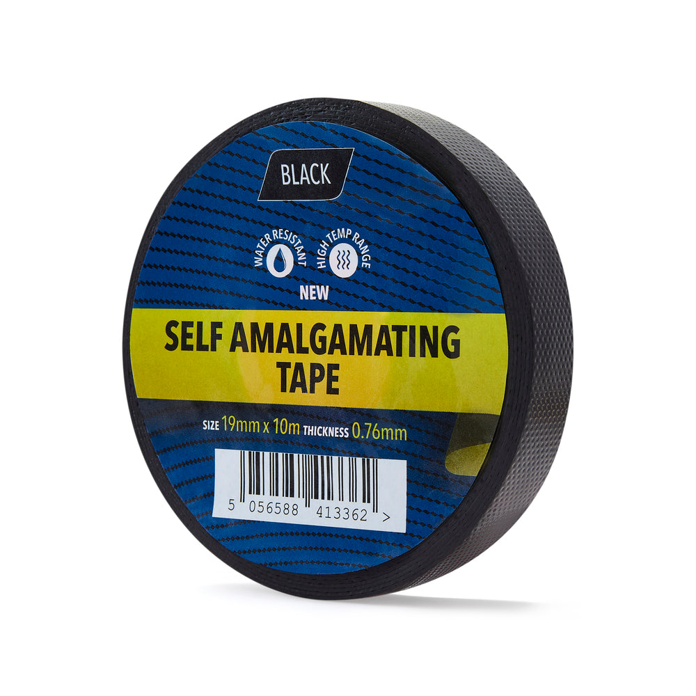 19mm x 10m Black Self Amalgamating Tape (25KV) - 1 Roll