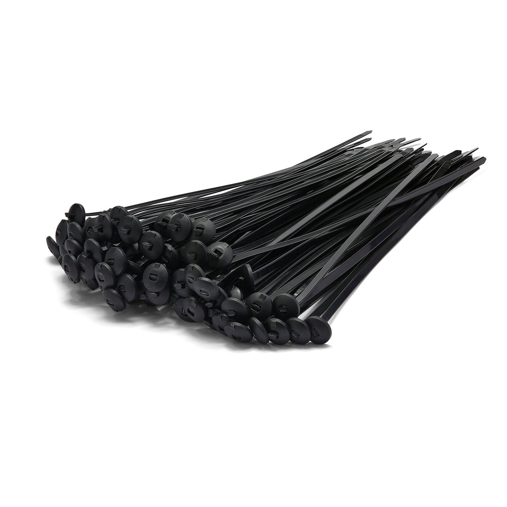 Black Chassis Cable Ties - Pack of 100