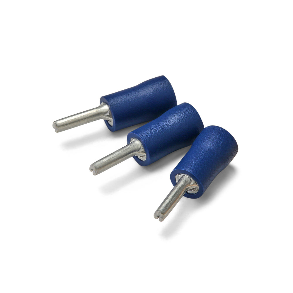 12mm Blue Pin Terminal - Pack of 100
