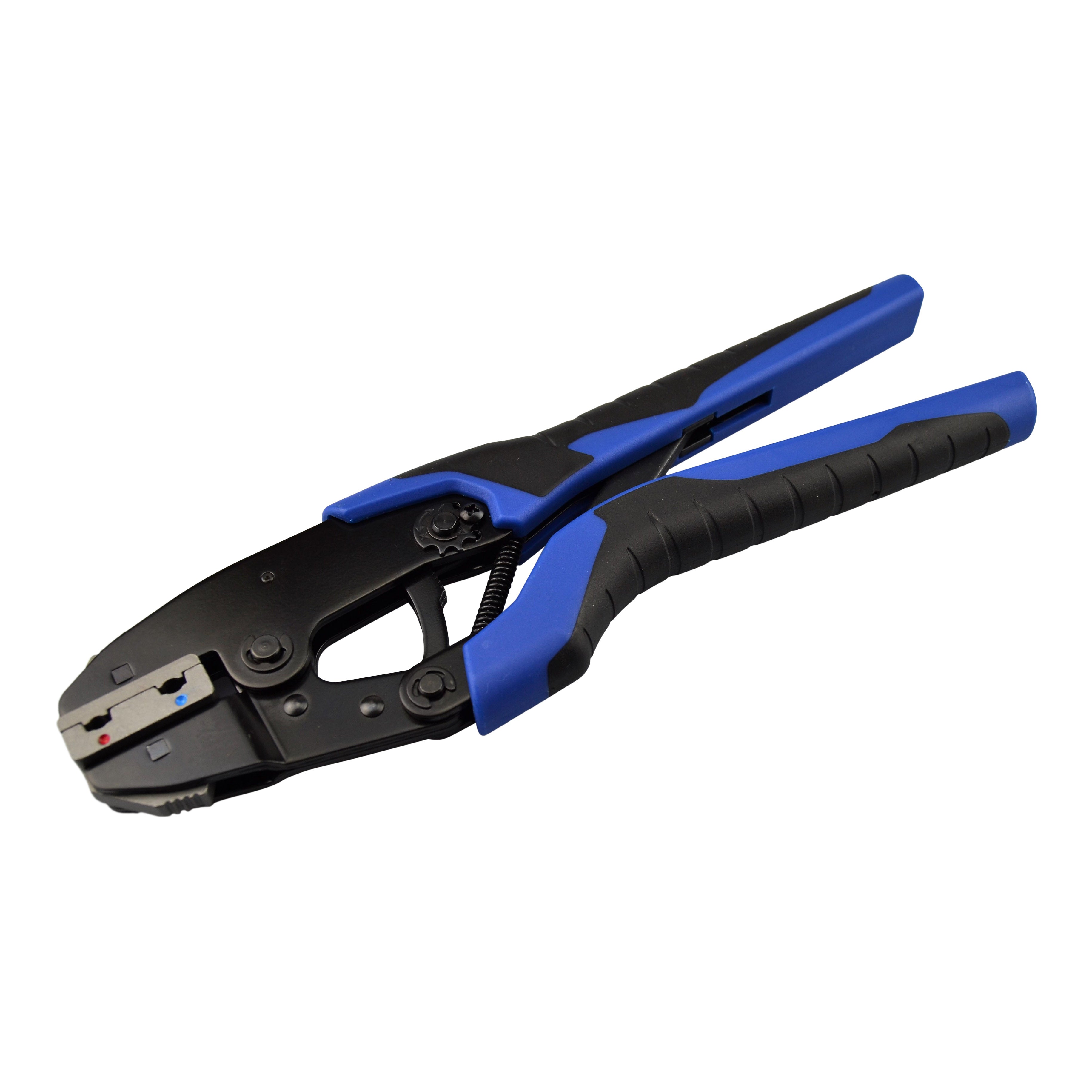 Ratchet Crimping Tool For Red & Blue Flag Terminals
